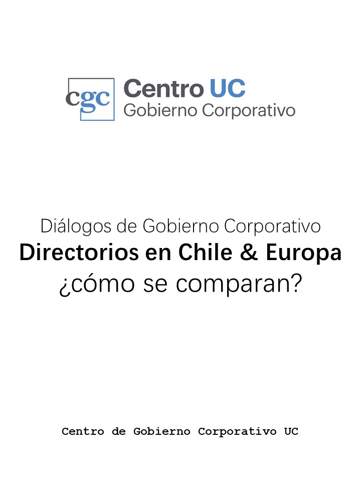 Diálogos de gobierno corporativo CGC UC y Mazars
